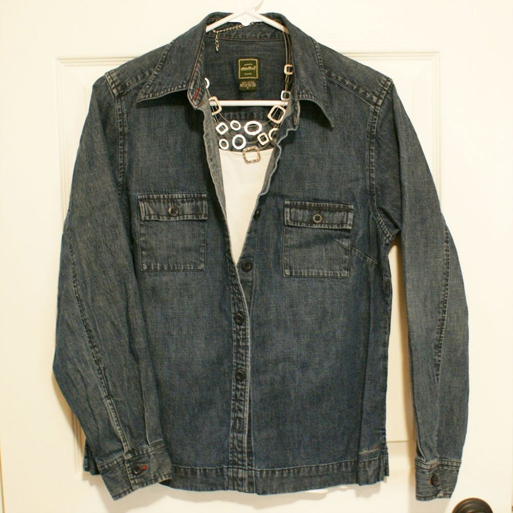 Eddie Bauer Jean shirt / jacket